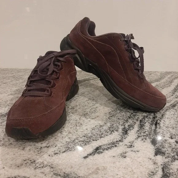 RYKA "Catalyst 3" Burgundy Suede leather Walking Shoes SIZE 9M - Picture 2 of 10